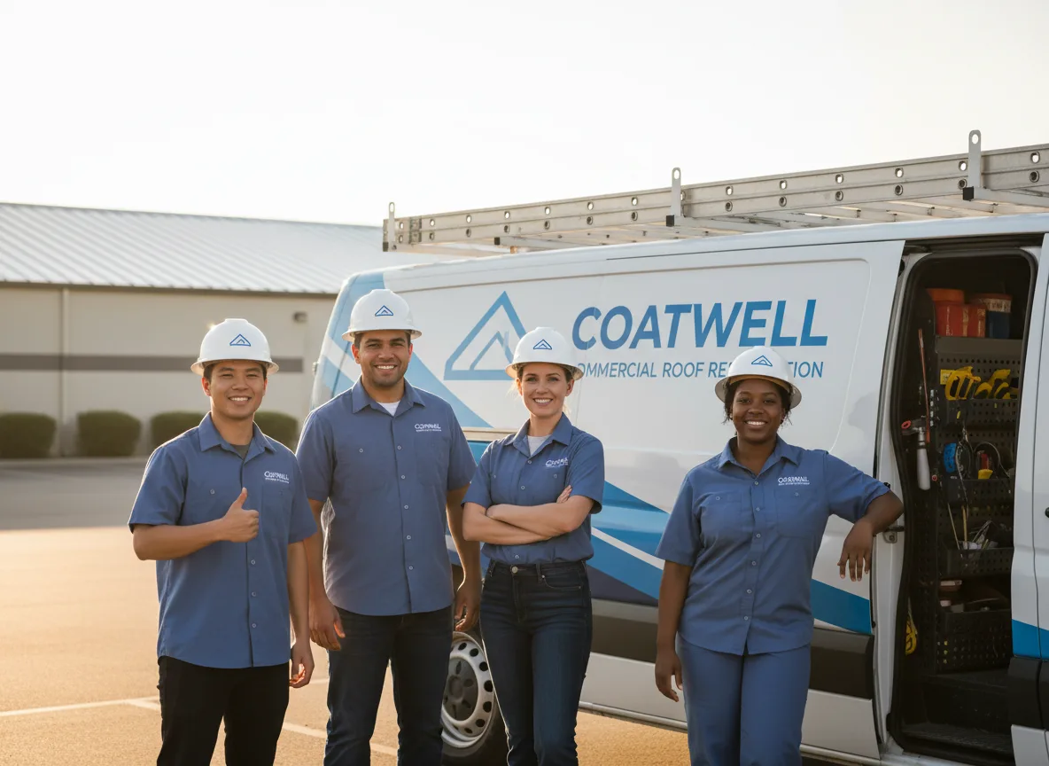Commercial roof coating company in Alledonia, OH